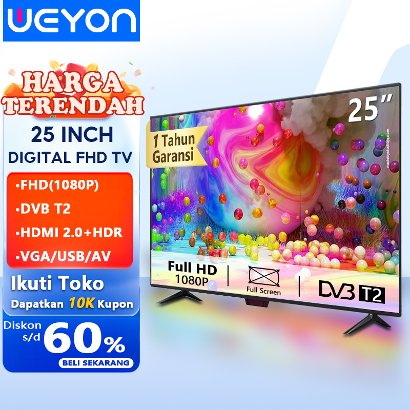 Weyon Sakura TV LED 25 inch TV Digital Televisi (TCLG-S25A)