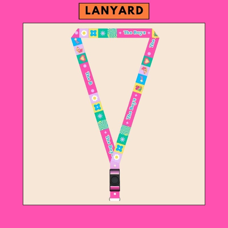 

[READY STOCK] Tali Lanyard KPOP The Boyz 2 sisi / Tema Groovy