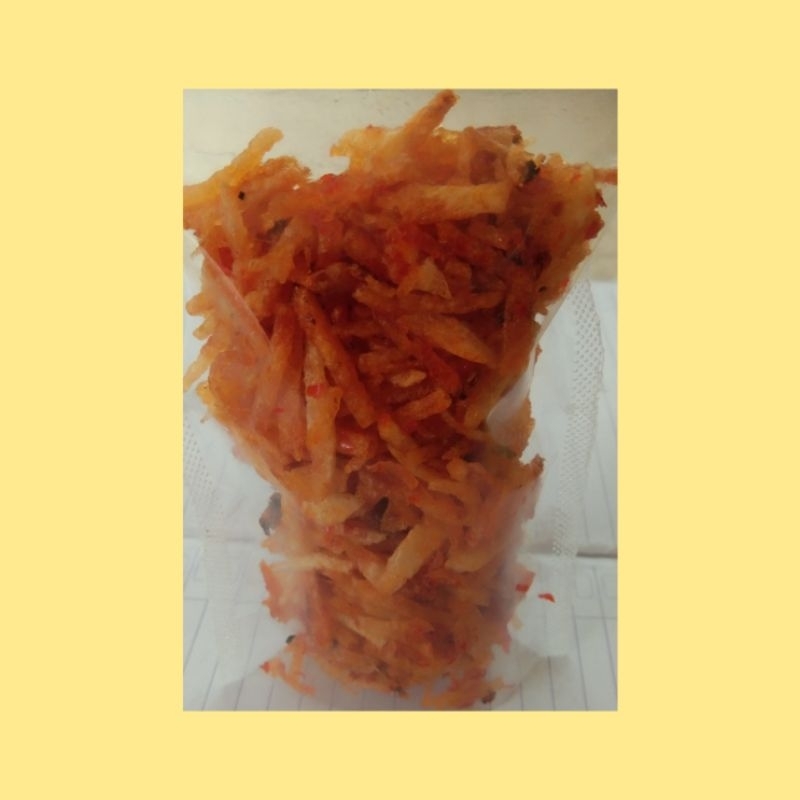 

keripik kentang mustofa pedes manis