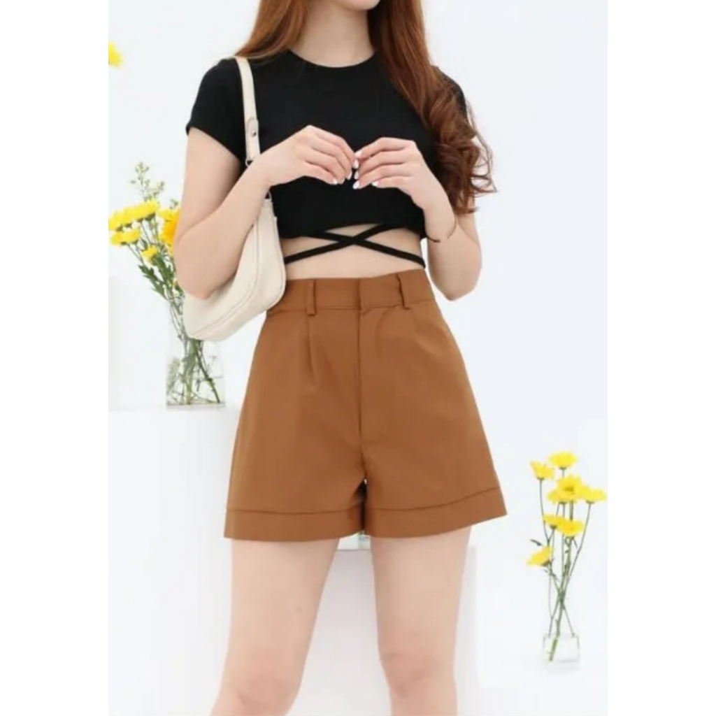 KOREAN PANTS / CELANA PENDEK WANITA /HOTPANTS HITS