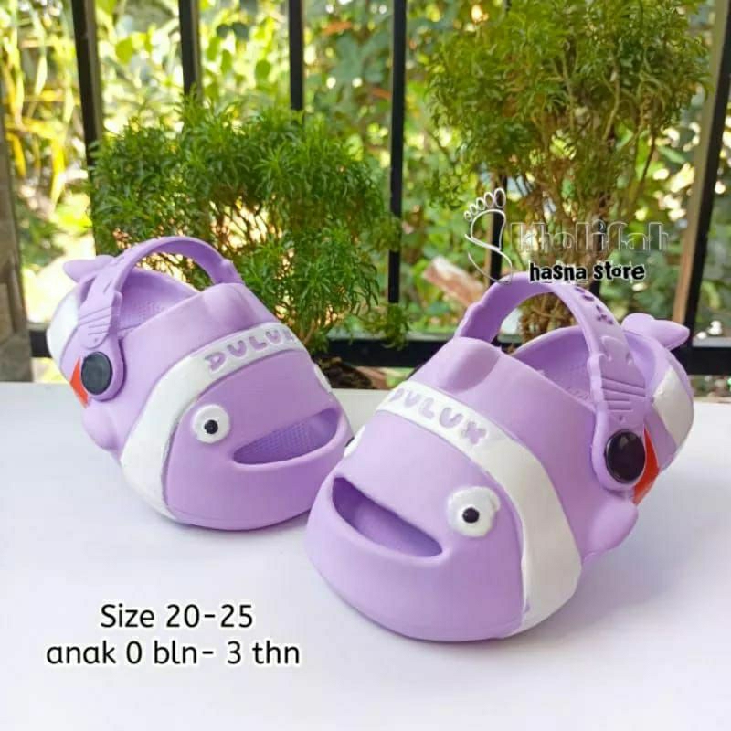 SANDAL BAIM IKAN NEMO ANAK UNISEX 1-3THN DULUX 535E