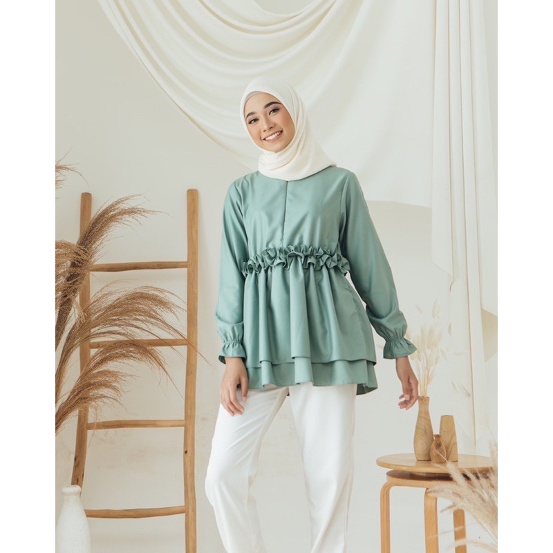 MALAYA BLOUSE CRINGKEL AIRFLOW