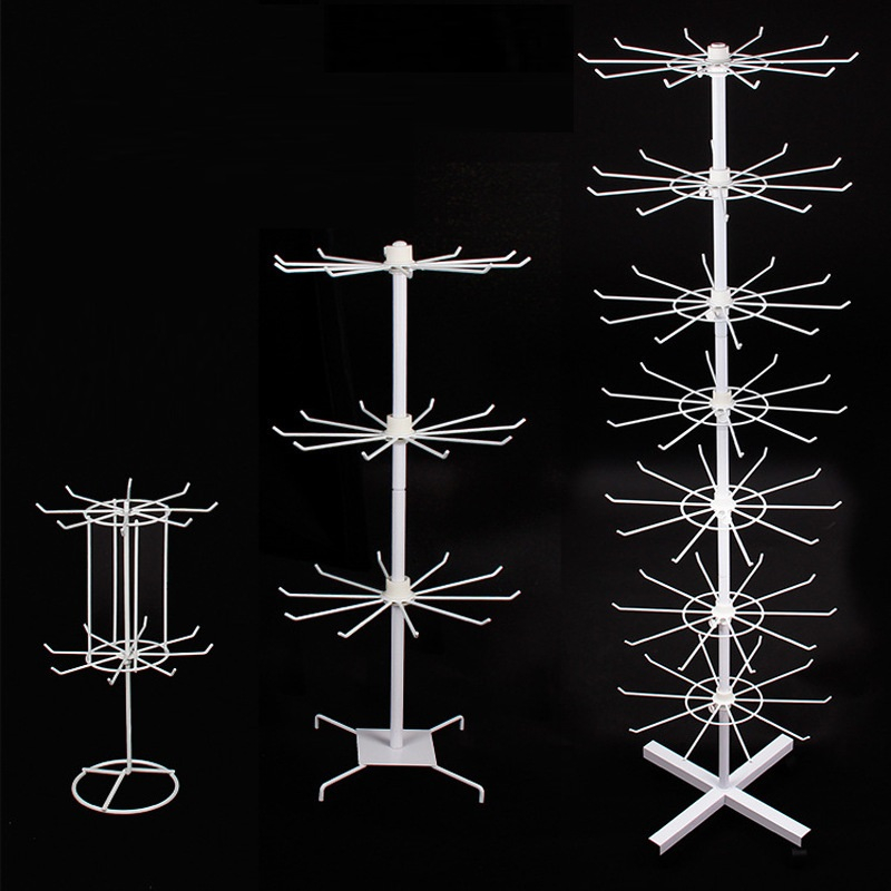 Display Matahari Susun 7 Tebal Rak Putar Gantungan Aksesoris