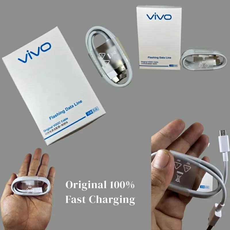 VIVO Kabel data Original Flash charging TYPE C/MICRO