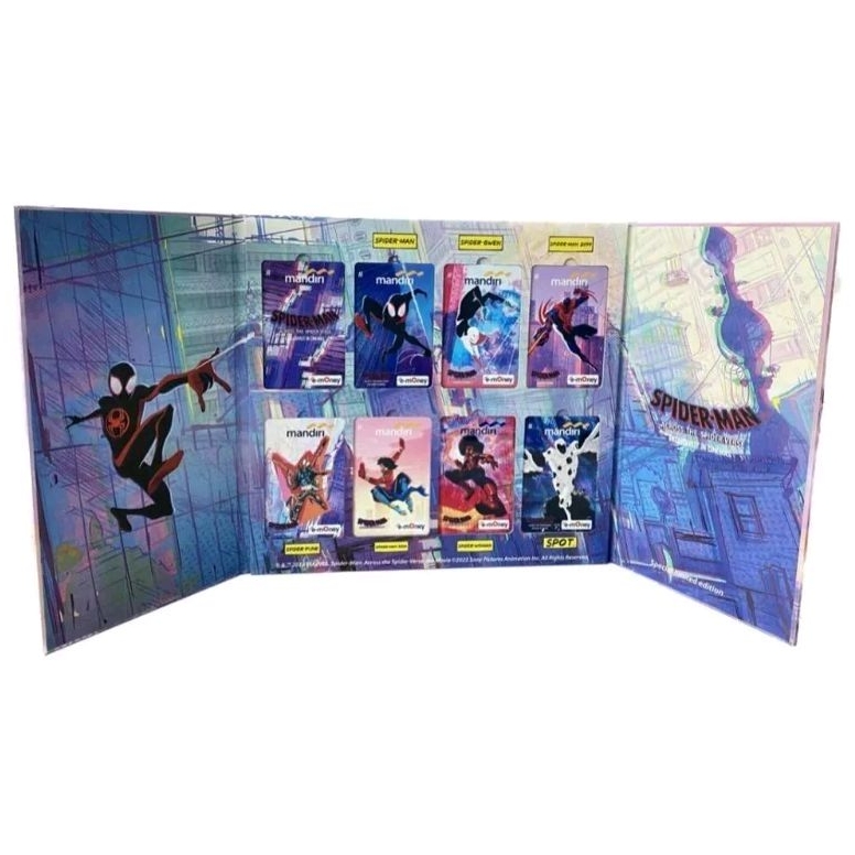 //BOOKLET// eMoney SPIDERMAN ACROSS THE Spider-Verse FILM CINEMAS ORI! /Like Flazz Tapcash or Brizzi