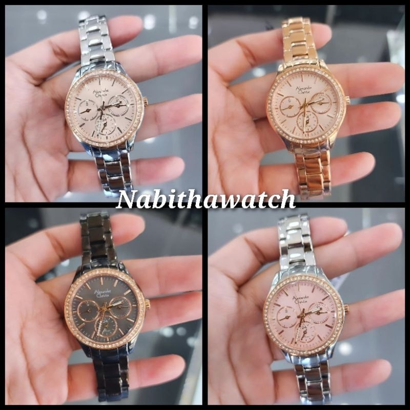 Jam Tangan Wanita Alexandre Christie AC2A66 New 2A66 Original Garansi Resmi