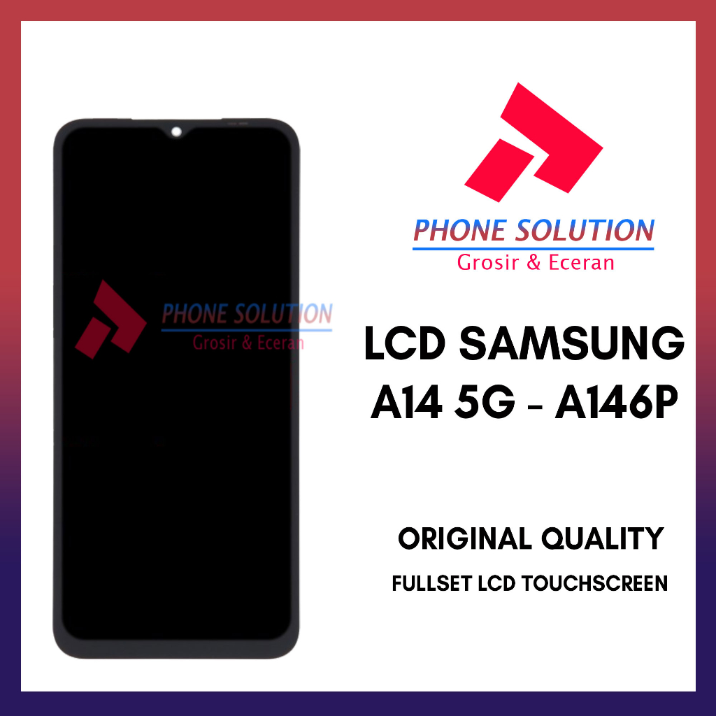 LCD Samsung Galaxy A14 5G SM-A146P Contrass Small Fullset Touchscreen // Supplier LCD Garansi 1 Bulan