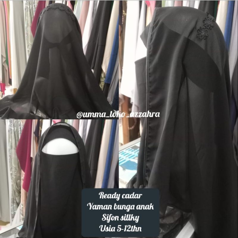 Cadar Yaman Bunga Anak Sifon Sillky