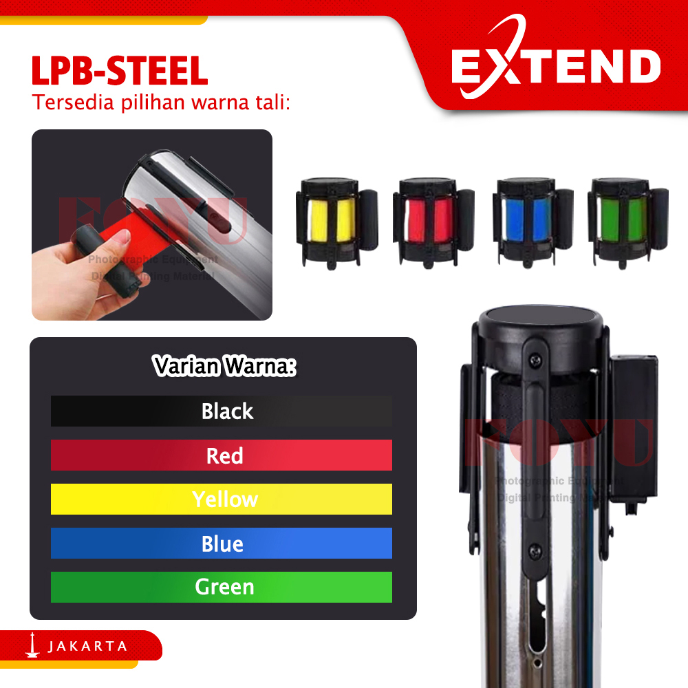 

Tiang Pembatas Antrian Antrean Pita Stainless Steel Queue Que Line Pole Railing Stand 2 3 Meter