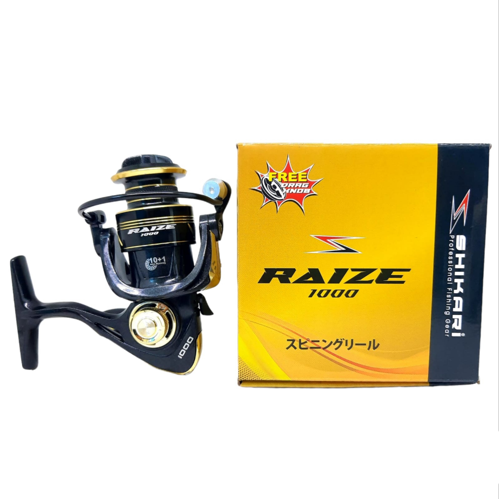 Reel Pancing SHIKARI RAIZE 1000-3000 POWER HANDLE 10+1BB