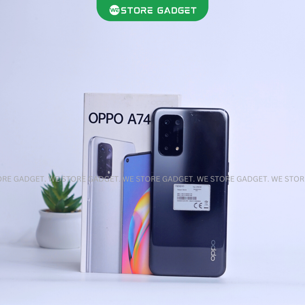 OPPO A74 5G 6/128GB SECOND FULLSET ORIGINAL