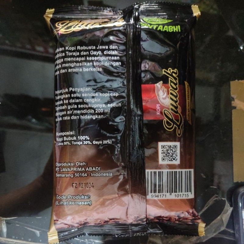 

Korzaln Luwak Kopi Murni Premium Kemasan 120Gr