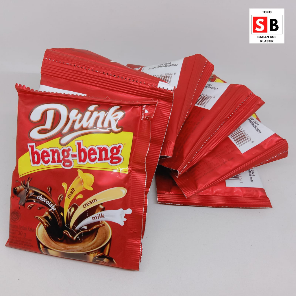 

DRINK BENG BENG 30GR MINUMAN COKLAT BUBUK SACHET / BENG BENG BUBUK