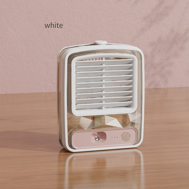 JE.ID AC Mini Portable LED /  Kipas Angin AC Mini Portable Humidifier / Kipas Angin AC Mini Portable Humidifier Air Cooler / Kipas Angin Cooler Pendingin Ruangan / Kipas Angin Mini Portable / Air Cooler Fan AC Mini Kipas