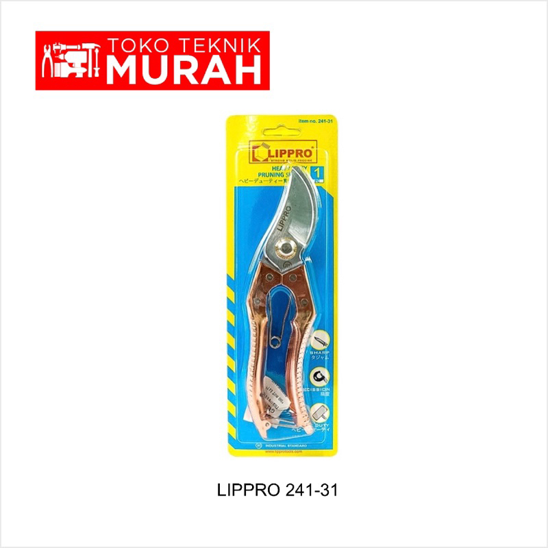 Lippro 241-31 Gunting Dahan 8” Alat Potong Ranting