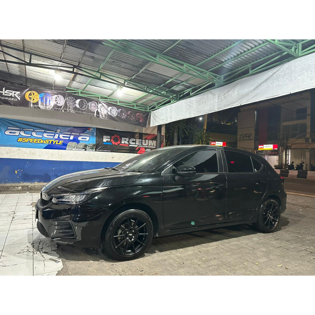 honda city pakai velg HSR ring 16