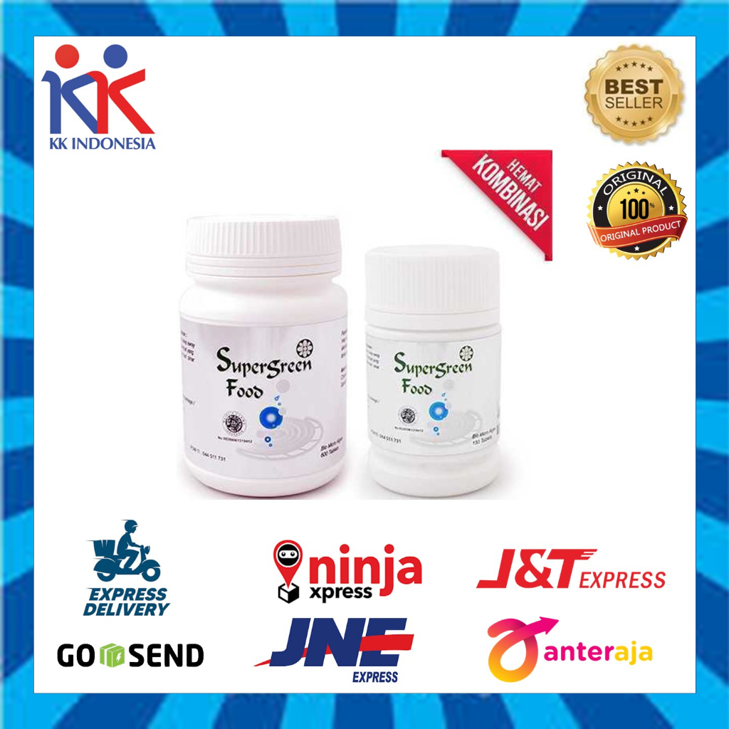 Paket Hemat Promo Super Green Food SGF  Original  KK Indonesia Super Green Food Membantu Menguatkan 