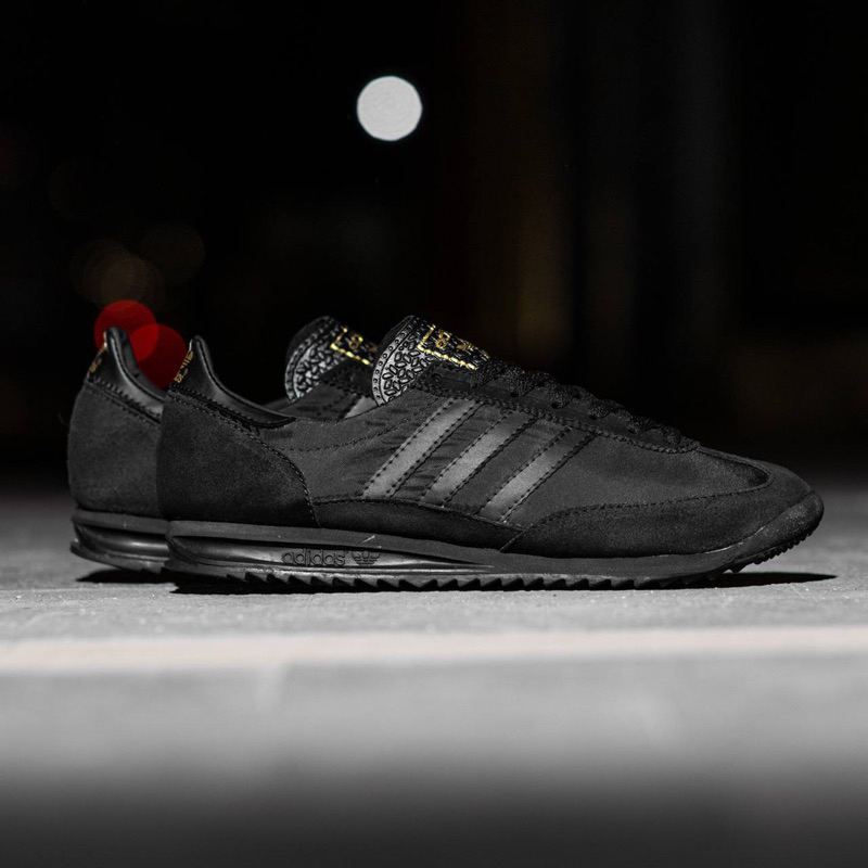 ADIDAS SL72 FULL BLACK ORIGINAL