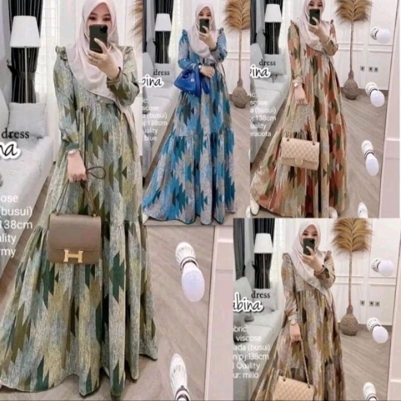 GAMIS HYGET MOTIF JUMBO BUSUI TERMURAH GAMIS HARIAN