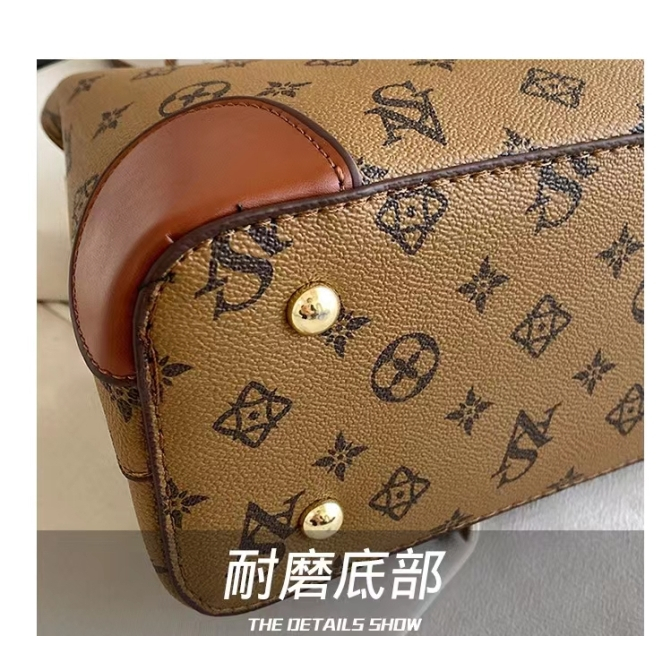 BJ61346 - COFFEE/BROWN/BEIGE TAS SLEMPANG JINJING TOTEBAG HANDBAG TAS WANITA FASHION IMPORT MODIS ELEGAN TERMURAH TERLARIS TERBARU BAGSTORE JAKARTA TAS BATAM ZCJ1346