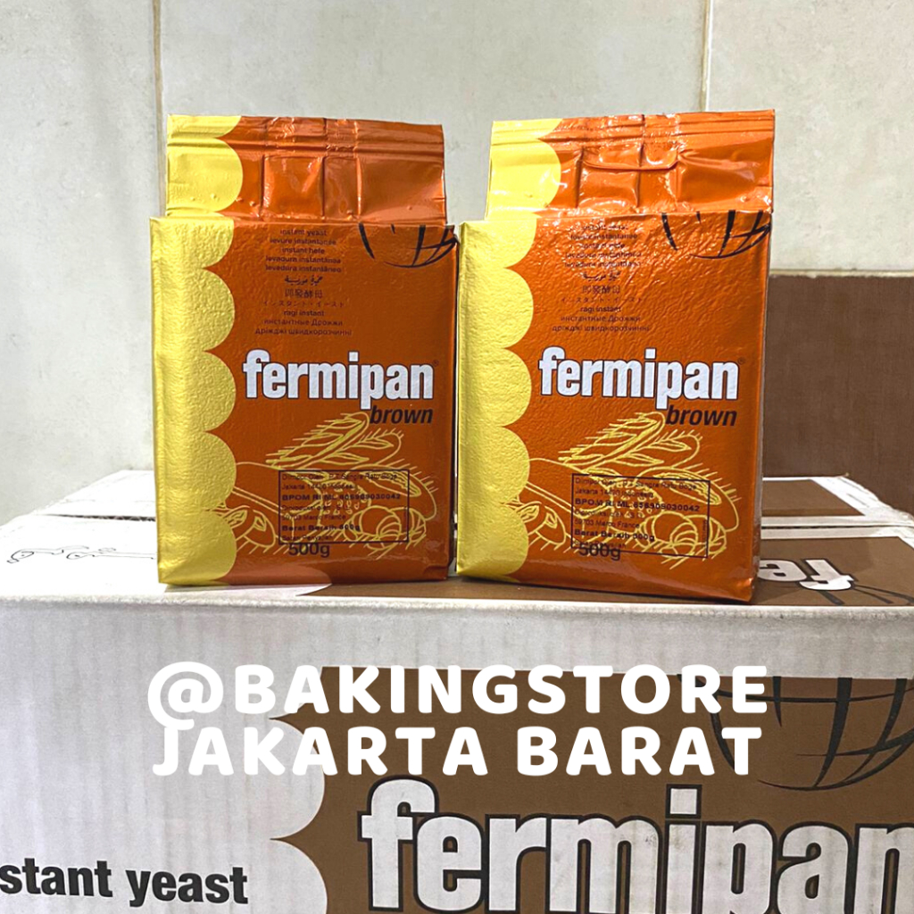 

Fermipan Ragi Instant Brown 500gr