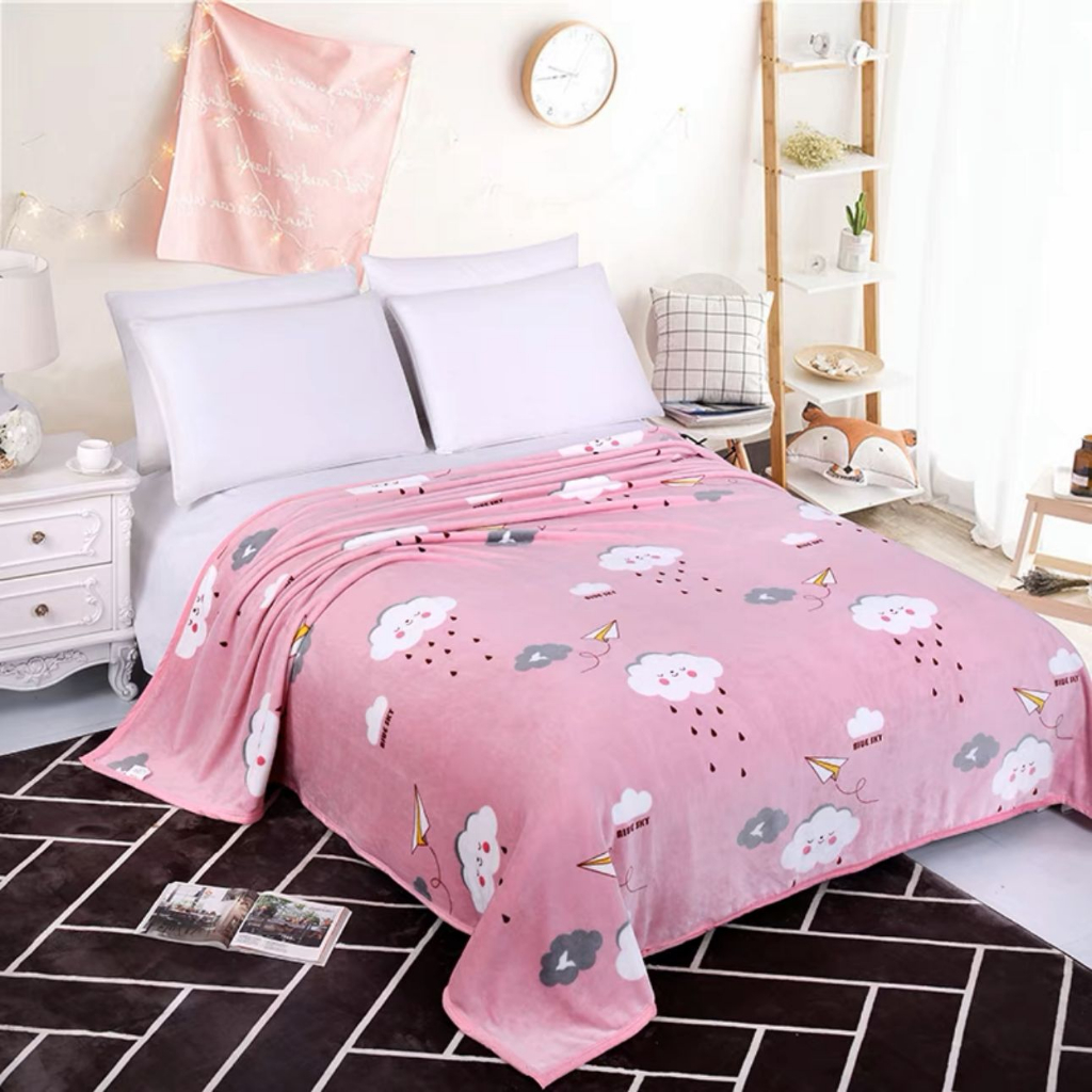 Selimut Dewasa Bulu Halus Lembut Jumbo Size 200X230 List New Quality Collection