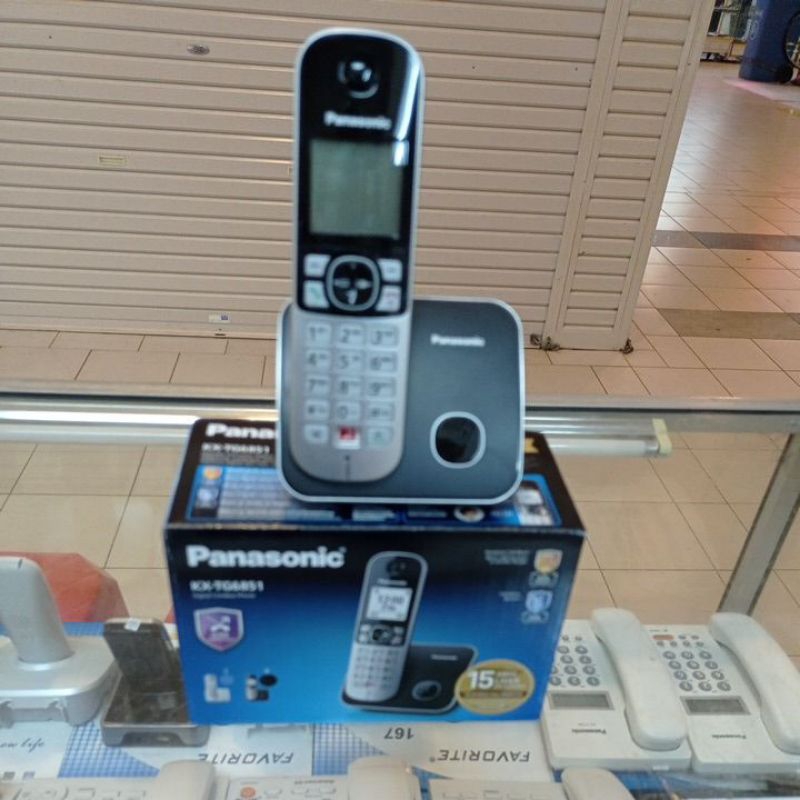 Telepon wireless Panasonic KX-TG6851