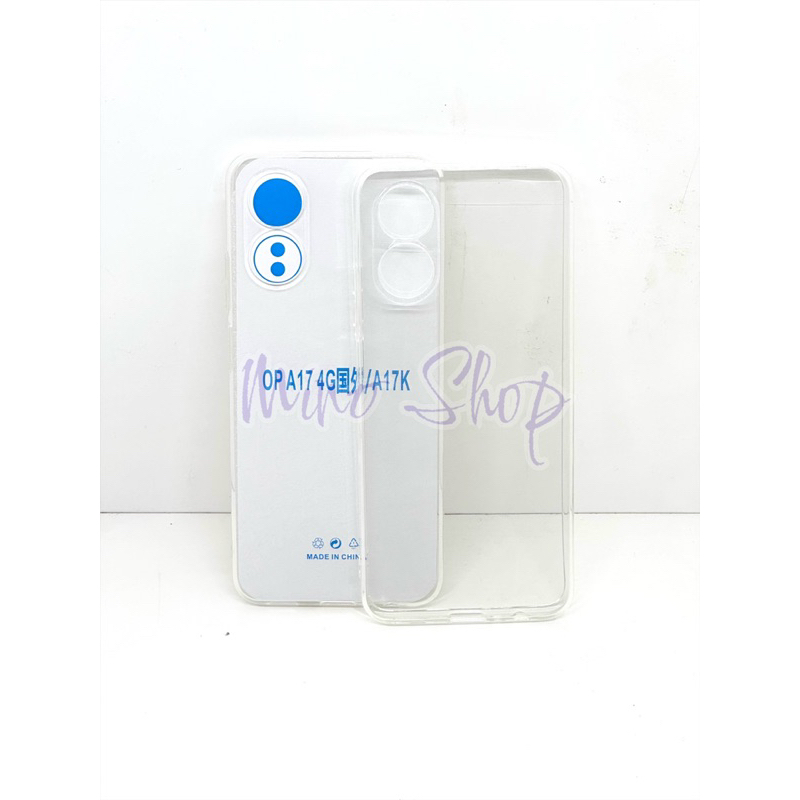 SOFTCASE TRANSPARAN OPPO A17 4G / A17K PREMIUM CLEAR SOFT CASE