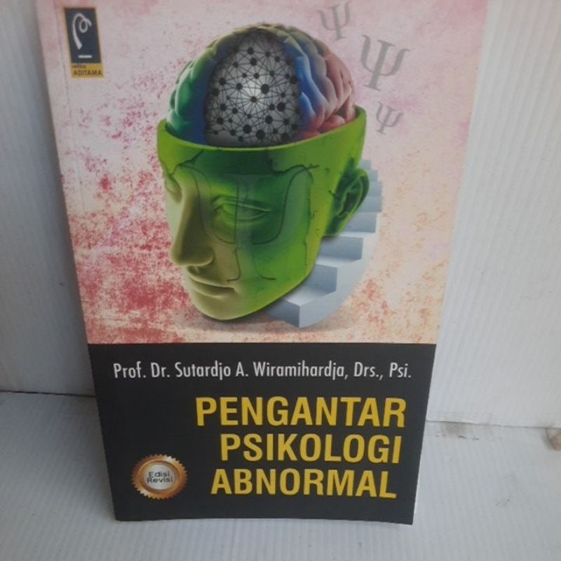 BUKU, PENGANTAR PSIKOLOGI ABNORMAL