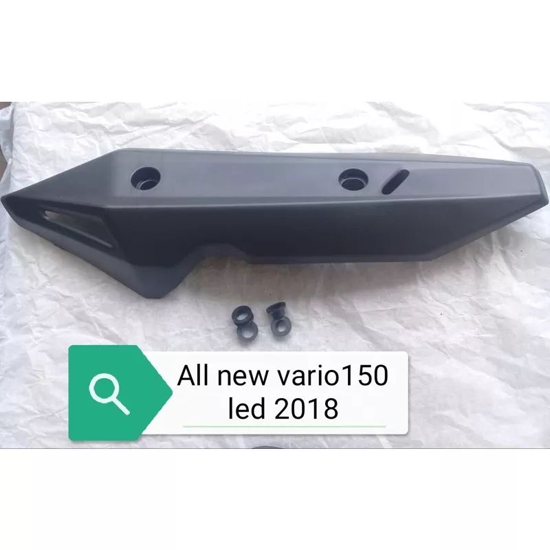 ￼cover knalpot vario 150 led new tutup knalpot vario 150led CKD