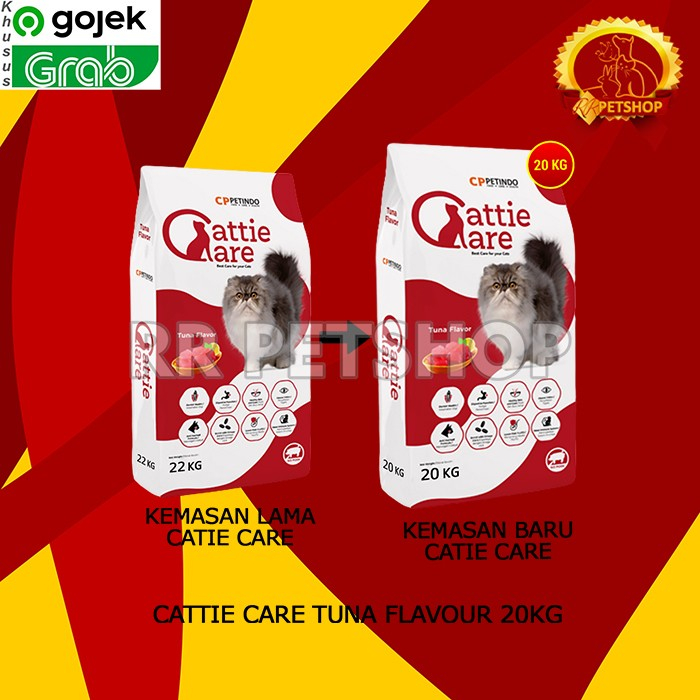 Gosend Makanan Kucing Cattie Care Cat Food 20 KG