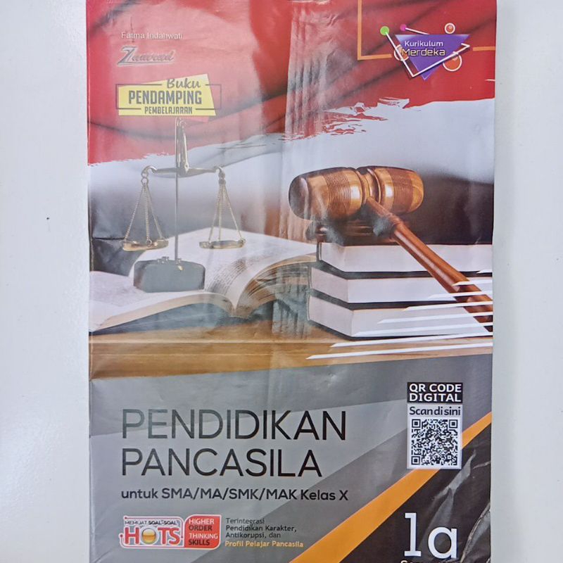 

LKS PENDIDIKAN PANCASILA untuk SMA/MA/SMK/MAK kelas 10 semester 1