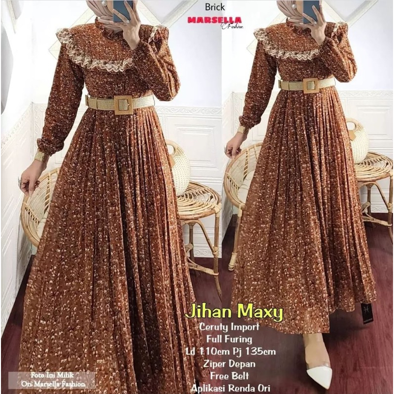 JIHAN DREES // GAMIS CERUTY BABYDOL PREMIUM FARIASI RENDA