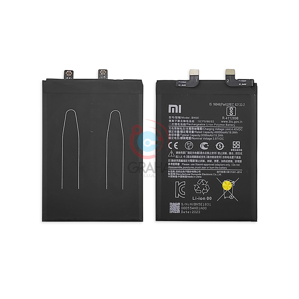 BATERAI / BATTERY / BATRE XIAOMI REDMI NOTE 11 PRO / BN-5E ORI