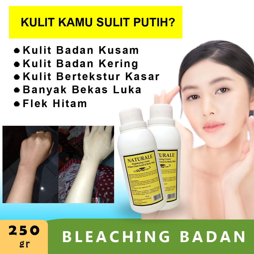 PEMUTIH BADAN PERMANEN BLEACHING CREAM ORIGINAL BPOM BLEACHING BADAN BLICING PERAWATAN TUBUH