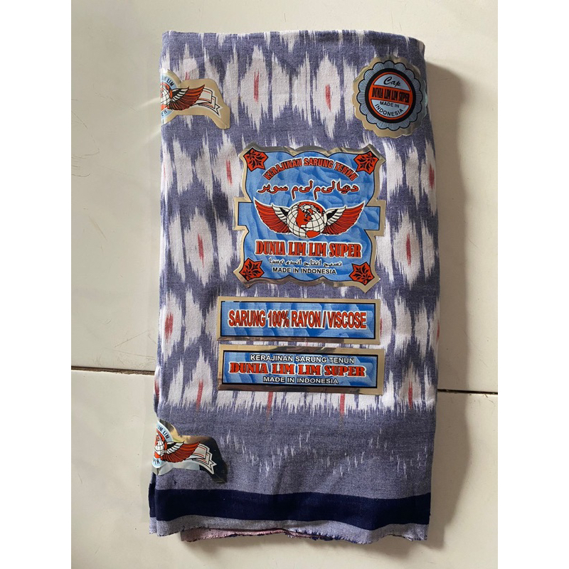 sarung goyor tenun belah tangan