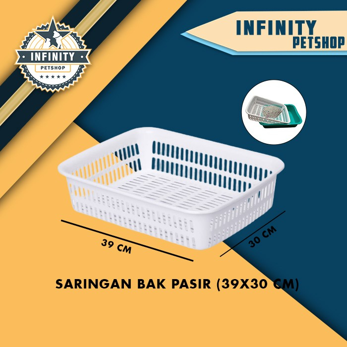 Saringan Bak Pasir kucing Cat Litter Box