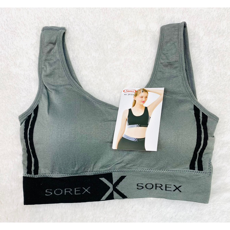 Bh | Bra sport SOREX SP023 Busa &amp; Tanpa kawat Freesize