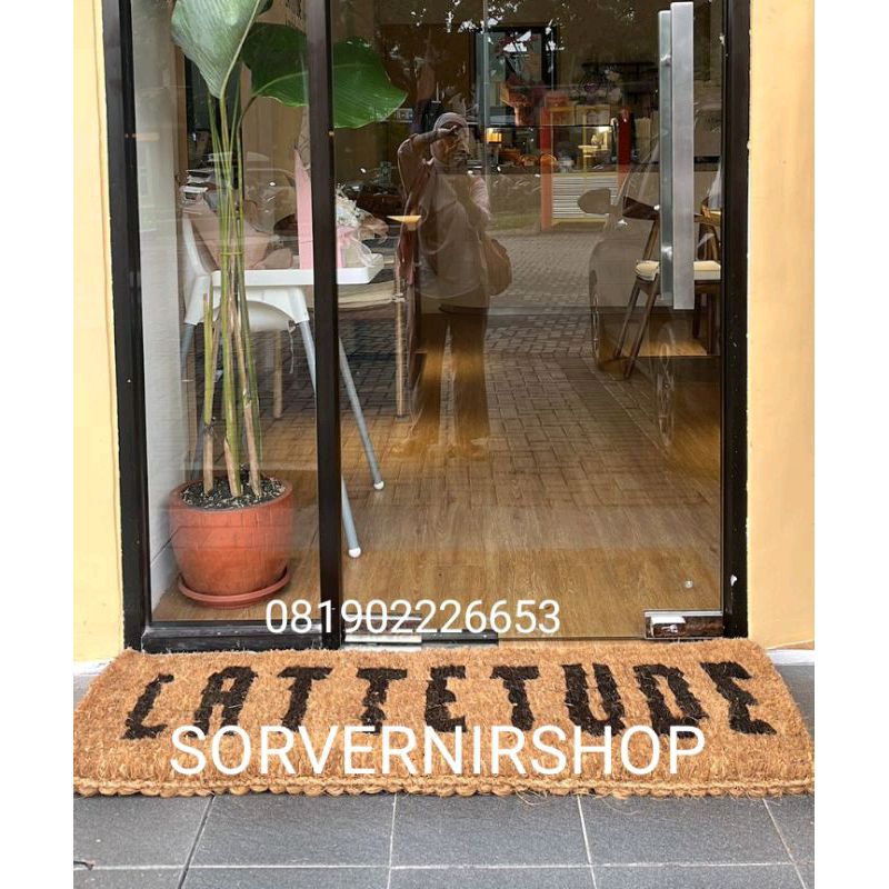 KESET SABUT KELAPA CUSTOM NAMA / TULISAN KESET SERABUT KELAPA TEBAL