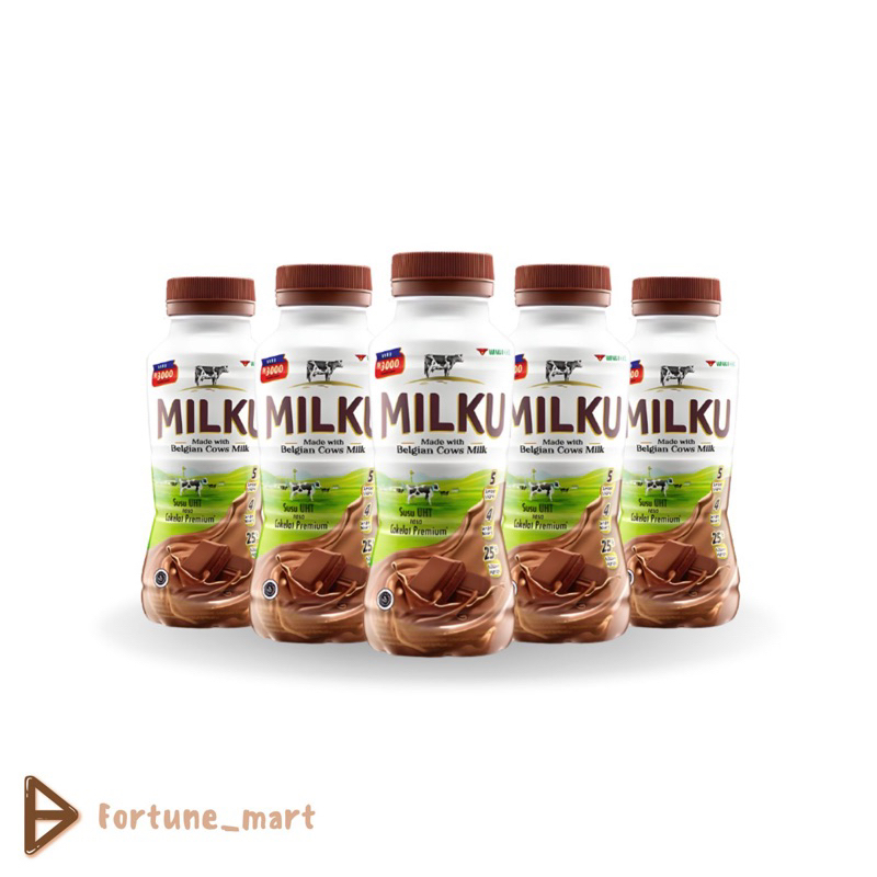 

Milku Susu Coklat dan Strawberry 200ml