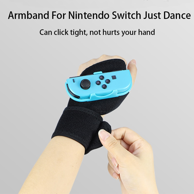 Hand Strap Wrist Bands Switch Joy-con Controller for Just Dance 2019 Fitnes Boxing