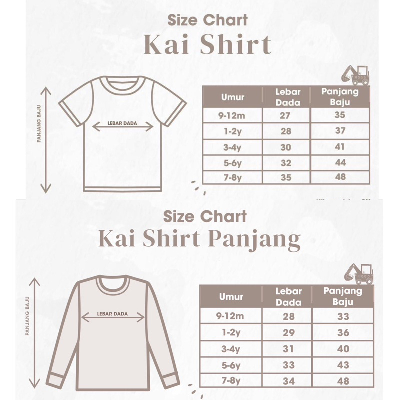 LIBBY KAI SHIRT Kaos anak lengan pendek / Kaos anak lengan panjang 9m-8y