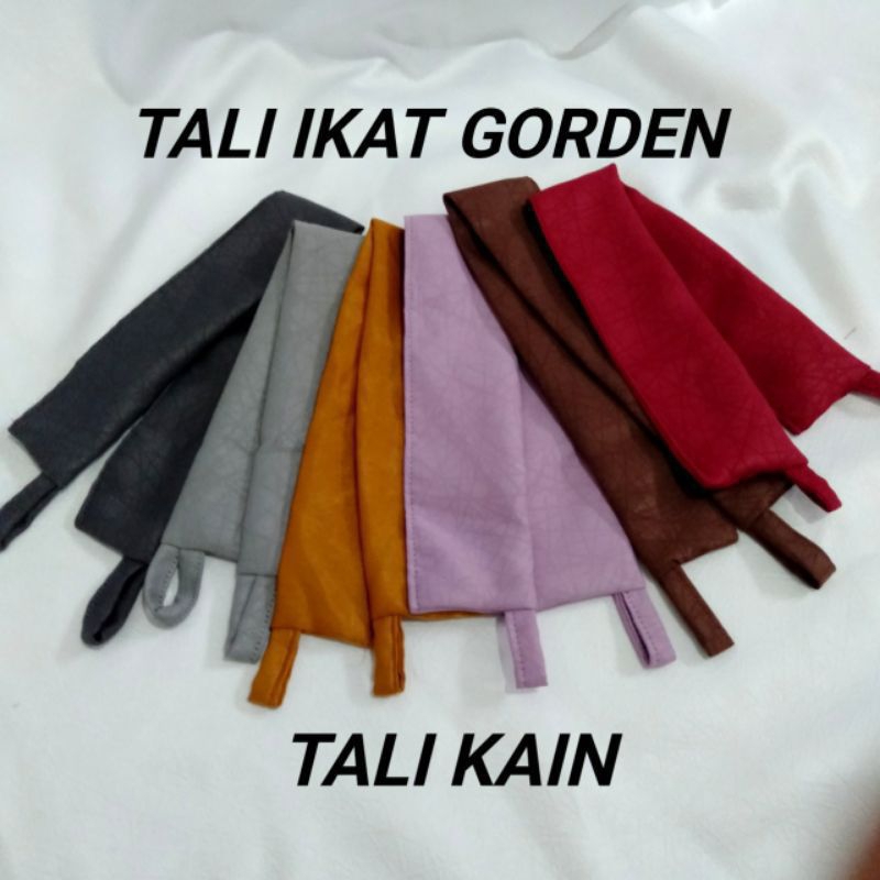 Tali Samping gorden Bahan kain blackout murah tebal tali gorden dan pengikat tali gorden bahan kain