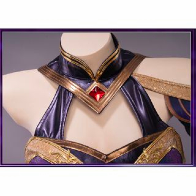 UWOWO League of Legend Cosplay Ahri Costume LOL Coven Ahri Costume Halloween Christmas Costume  Witch Women Dress