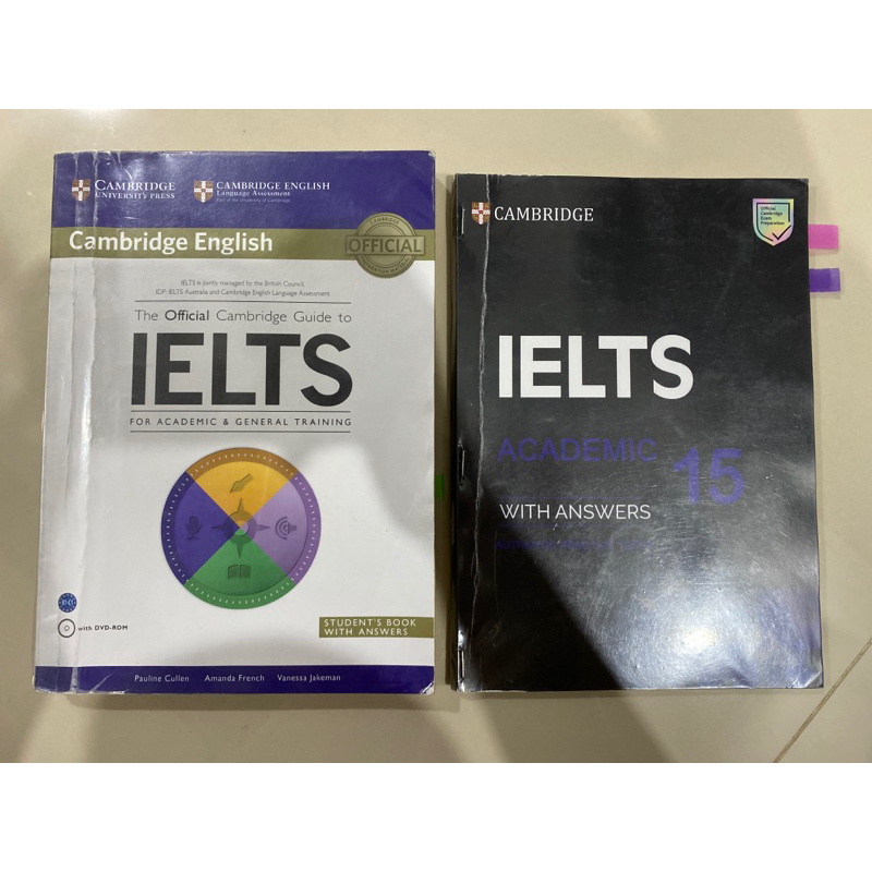 Buku IELTS Cambridge Guide & IELTS academic 15
