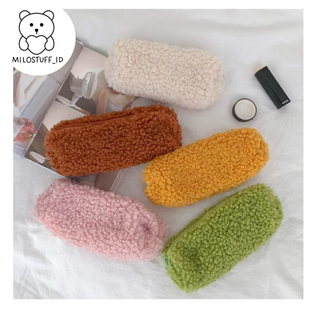 

[MILOSTUFF_ID] Pensil Case Fur Simple Korean Style--MS0020