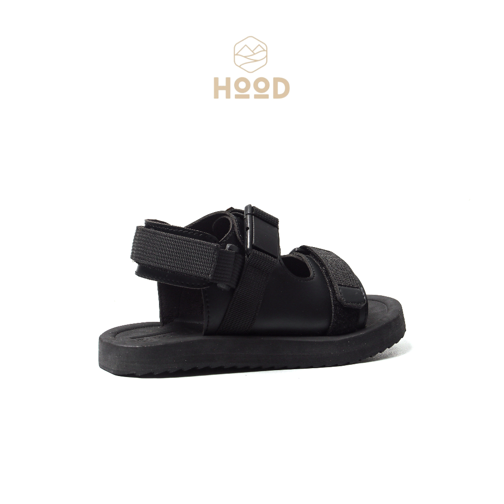 HOOD X HOODJAS Footwear - Sandal Gunung Traveling Anti Slip Anak Laki Laki Perempuan Unisex Hitam