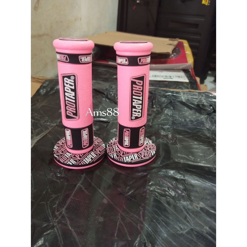 Handgrip Black pink Protaper Handgrip Handfat Grip Protaper Plus Karet Handle Rem Motor Universal Semua Motor