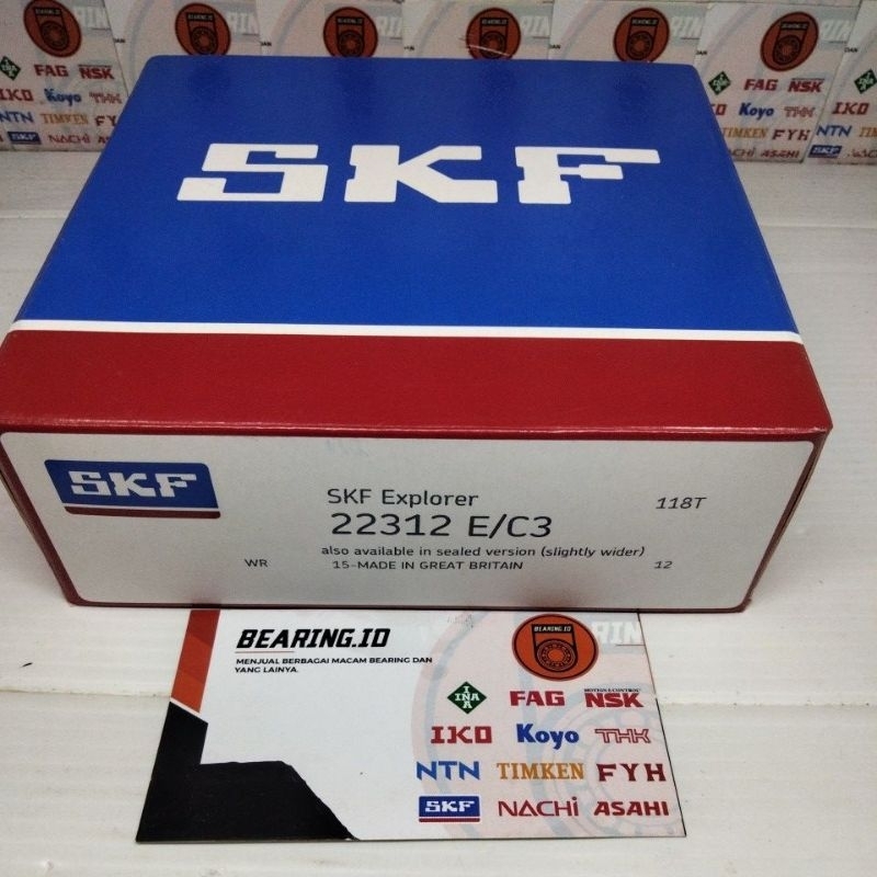Bearing Spherical 22312 E C3 SKF