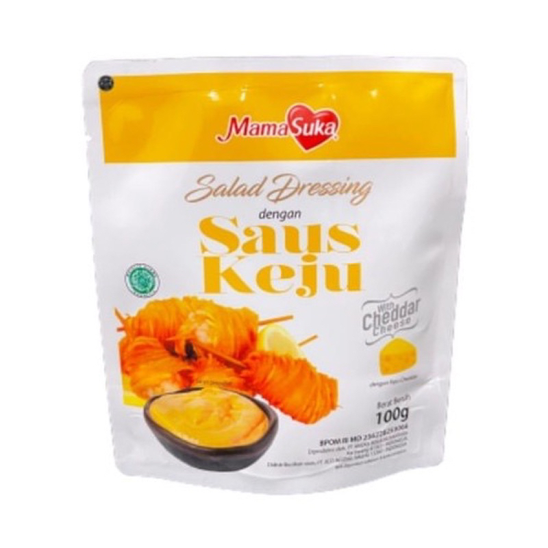 

HD Management Mama Suka saus keju Dressing Saus Mayo keju 100gr